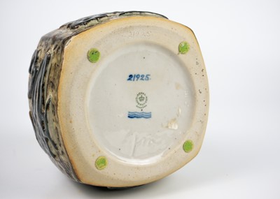 Lot 10 - A Jorgen Mogensen for Royal Copenhagen stoneware square vase.
