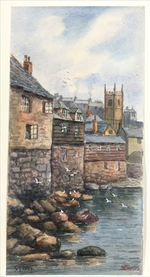 Lot 510 - W. SANDS (British, 20th Century) St Ives...
