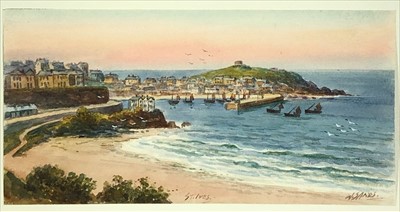 Lot 511 - W. SANDS (British, 20th Century) St Ives...