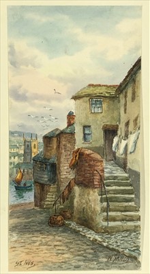 Lot 512 - W. SANDS (British, 20th Century) St Ives...