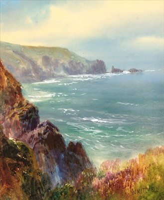 Lot 514 - W. MITCHELL (British, 20th Century) Land's End,...