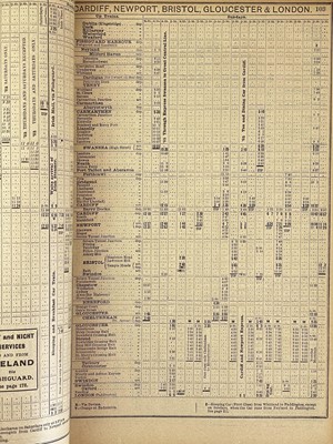 Lot 22 - Railway and GWR.