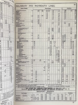Lot 22 - Railway and GWR.