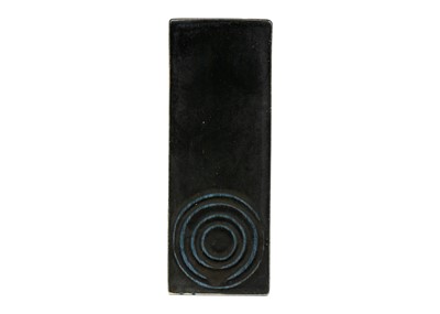 Lot 15 - A Troika St Ives square section vase.