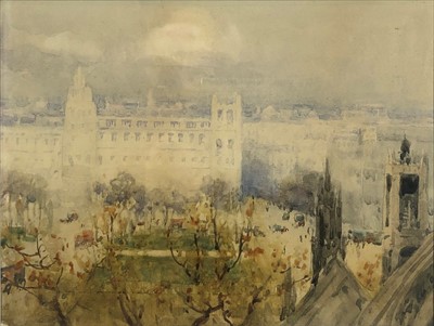 Lot 1249 - British, early 20th Century View over the City...