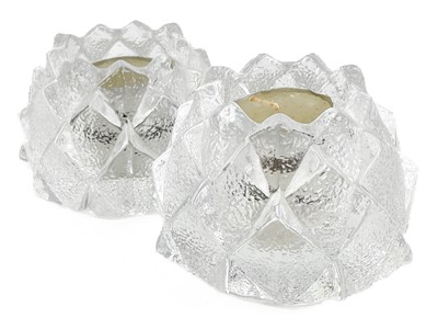 Lot 22 - A collection of decorative glassware to include a Tiffany & Co paperweight.