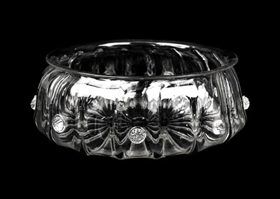 Lot 520 - A 19th century continental glass bowl.