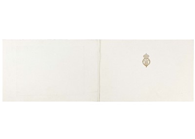 Lot 76 - King Charles  III, as The Prince of Wales, Royal Christmas card 1980