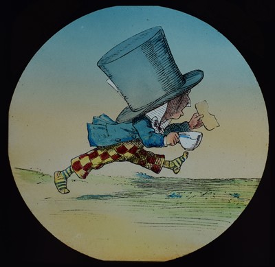 Lot 6 - Magic lantern slides, Alice in Wonderland