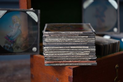 Lot 6 - Magic lantern slides, Alice in Wonderland
