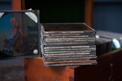 Lot 6 - Magic lantern slides, Alice in Wonderland
