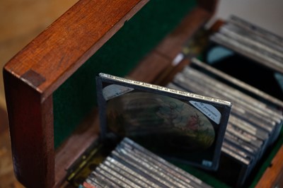 Lot 6 - Magic lantern slides, Alice in Wonderland