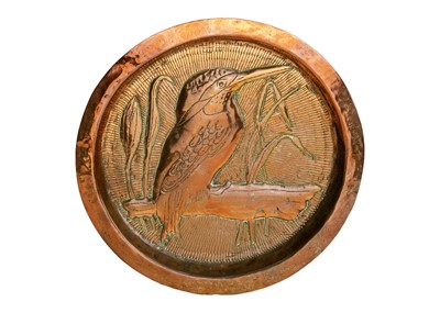 Lot 68 - An Arts and Crafts copper dish