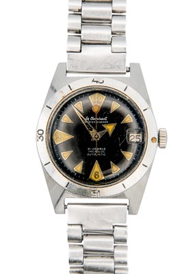Lot 164 - LE CHEMINANT - A Master Mariner gentleman's automatic incabloc diver's wristwatch.