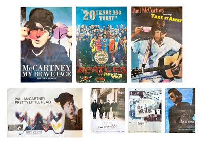Lot 92 - The Beatles; related promotional posters.
