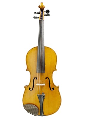 Lot 181 - A 19th century German violin.