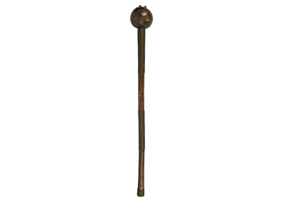 Lot 222 - A Zulu knobkerrie.