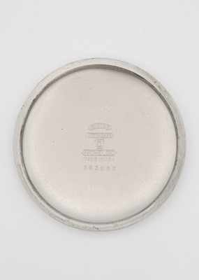 Lot 12 - WALTHAM - A nickeloid cased crown wind lever pocket watch.