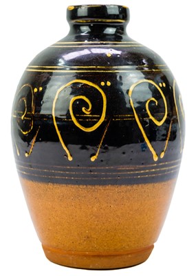 Lot 438 - A studio pottery vase.