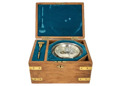 Lot 283 - A Thomas Mercer two day survey chronometer, No 14622.