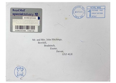 Lot 56 - King Charles III, as The Prince of Wales Royal Christmas card 2000