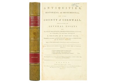 Lot 18 - BORLASE, William.