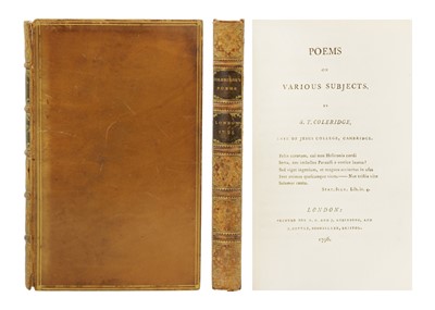 Lot 17 - COLERIDGE, Samuel Taylor.