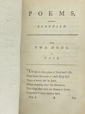 Lot 15 - BURNS, Robert