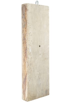 Lot 1020 - A 19th century treen carved plaster mould.