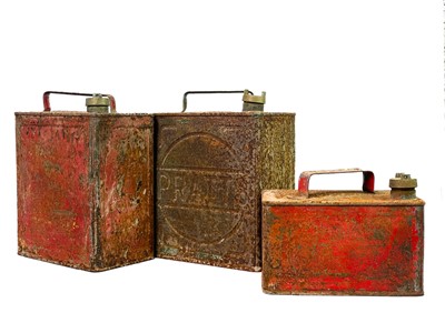 Lot 14 - A Pratts petrol can.