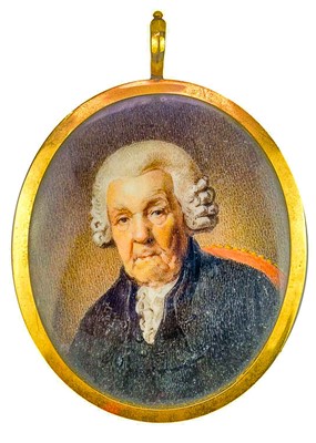 Lot 63 - A 19th century portrait miniature.
