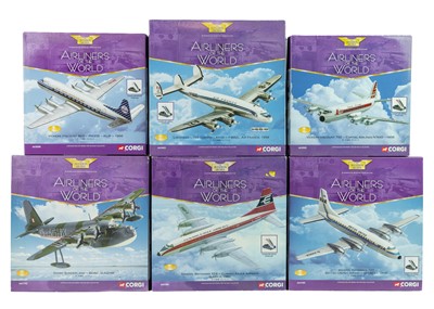 Lot 333 - Corgi Aviation Archive Airliners of the World (scale 1:144) (x6)