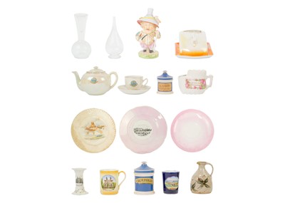 Lot 1486 - A collection of various local interest porcelain and ceramics.