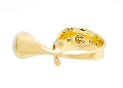 Lot 58 - A Georg Jensen 18ct ring designed by Vivianna Torun Bülow-Hübe.