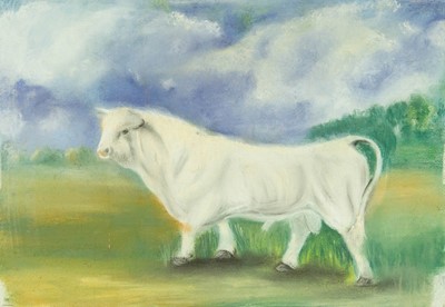 Lot 268 - MId 20th Century Prized Bull