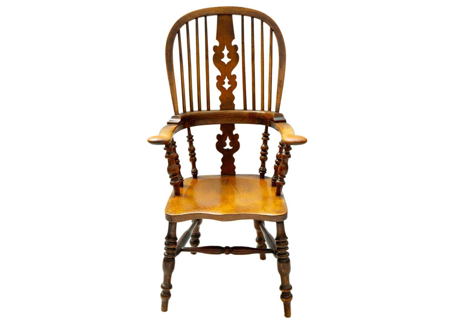 Lot 1004 - A North Eastern Windsor chair