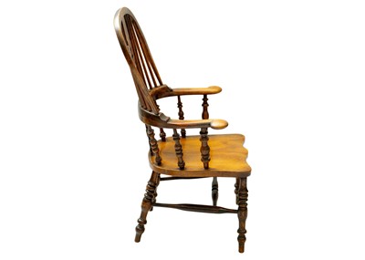 Lot 1004 - A North Eastern Windsor chair