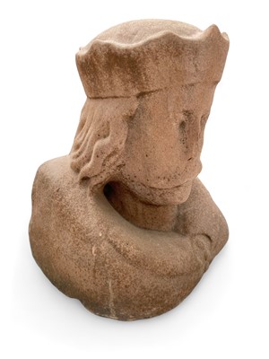 Lot 1115 - A stone bust