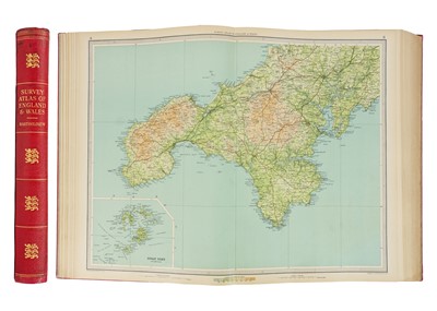 Lot 283 - Large scale Elephant Folio Survey Atlas of England & Wales