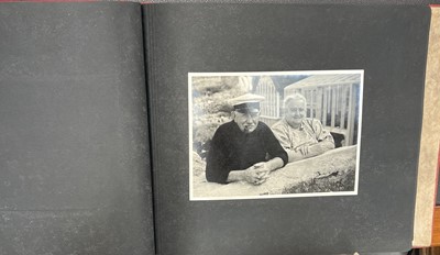 Lot 133 - Album Scillonian photos c1960 approximately 40....