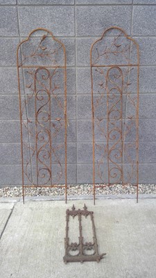 Lot 50 - Two, Decorative Metal Panels. The Panels...