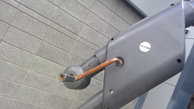 Lot 37 - A Kettler, Adjustable Garden Parasol. The...