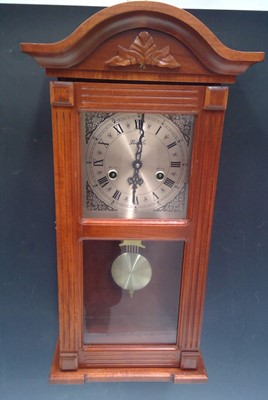 Lot 127 - A Reproduction, American Wallclock. The Case...