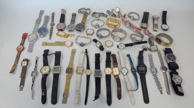 Lot 85 - A collection of wristwatches, all untested.