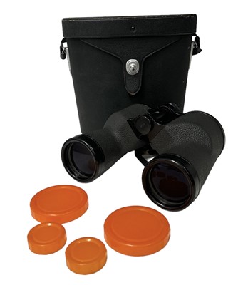 Lot 119 - Swift 10X50 Super Tecnar binoculars, cased.