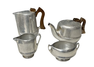 Lot 96 - A mid-century Picquot Ware tea and coffee...