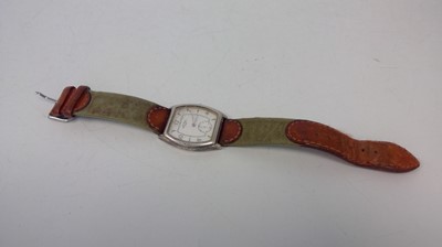 Lot 260 - A sterling silver Rotary wristwatch, with...