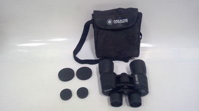 Lot 273 - Meade 10 x 50 Binoculars with a Case.