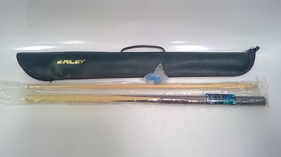 Lot 277 - A Riley, Stephen Hendry, Two Piece Snooker Cue.