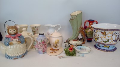 Lot 282 - A Franz spoon, a Japanese Otagiri Mrs Whiskers...